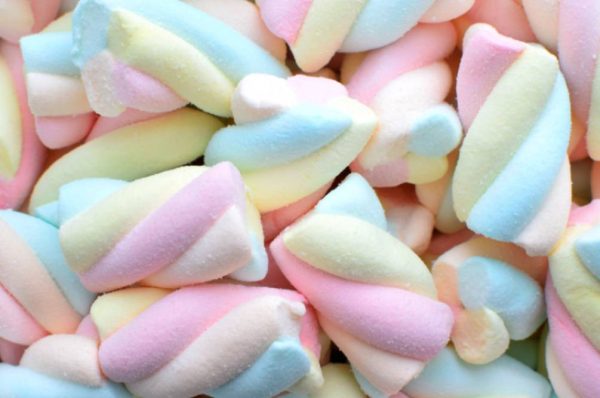 marshmallow morbidi e colorati
