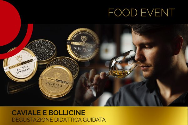 Caviale e bollicine: degustazione didattica guidata