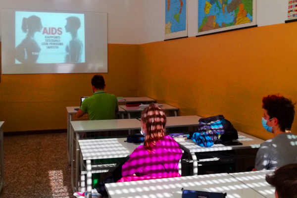 Studenti ABF durante gli incontri