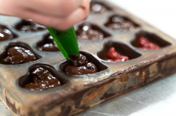 preparazione cioccolatini