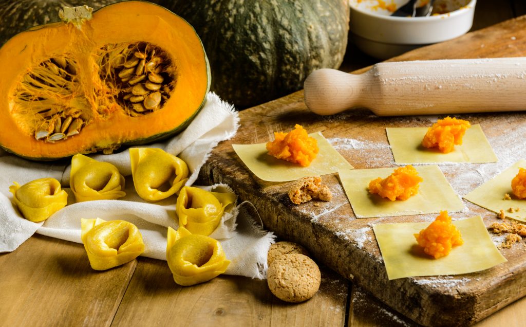 Ravioli di zucca