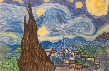 la notte stellata di Van Gogh