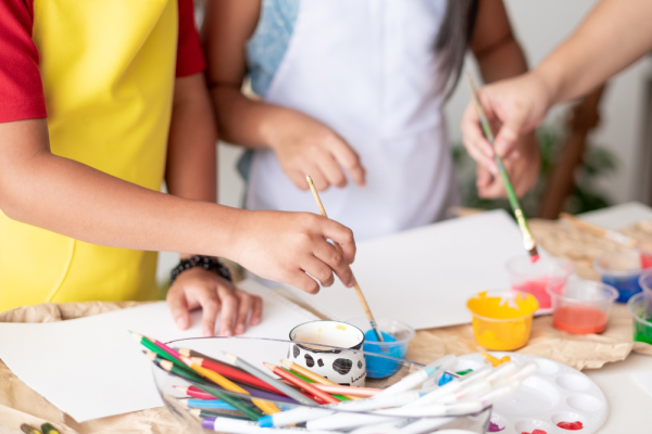 TREVIGLIO - Atelier Artistico per i bambini della scuola elementare